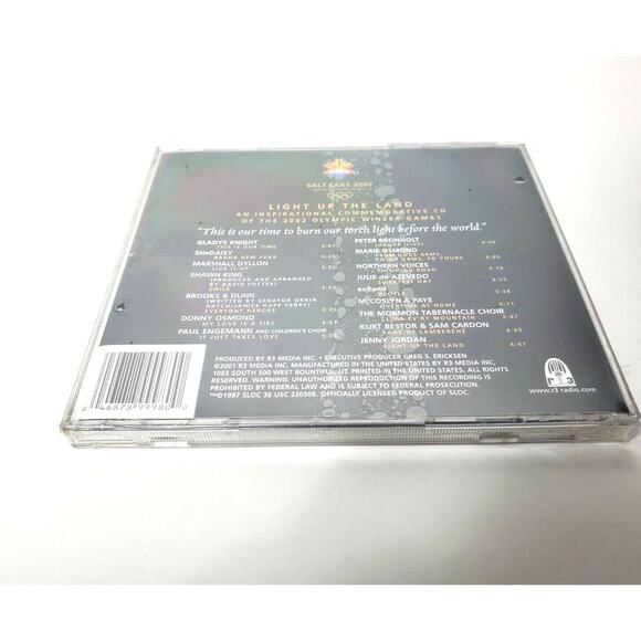 Various Artists-Light Up The Land: 2002 Olympic Winter Games CD NEW - Picture 6 of 8